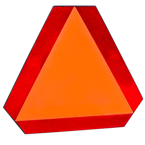 SMV SIGN PLASTIC BACK