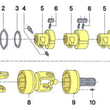 1516113 RLS1 OVER RUN CLUTCH