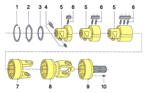 1516113 RLS1 OVER RUN CLUTCH