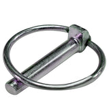 7/16" LYNCH PIN TRIVALENT WHITE