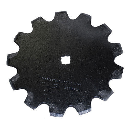 COULTER BLD FLAT NOTCHED 16" X