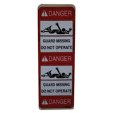 1140001 DANGER ROTATING