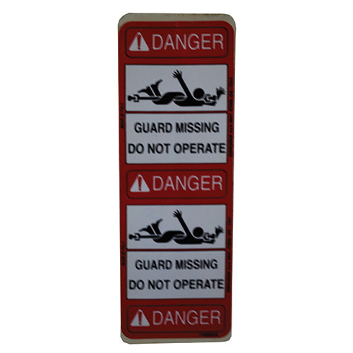 1140001 DANGER ROTATING