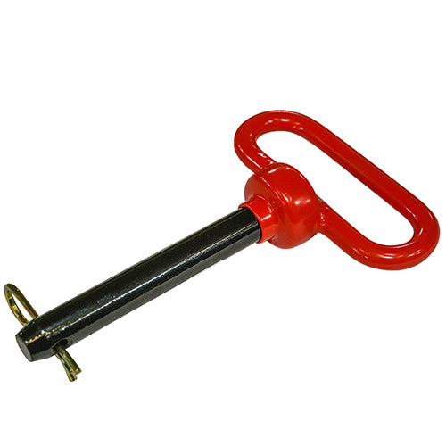 RED HNDL HITCH PIN 5/8 X 4