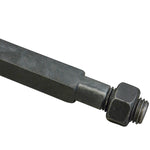 1-1/8" X 26-1/4"SQUARE DISC AXLE