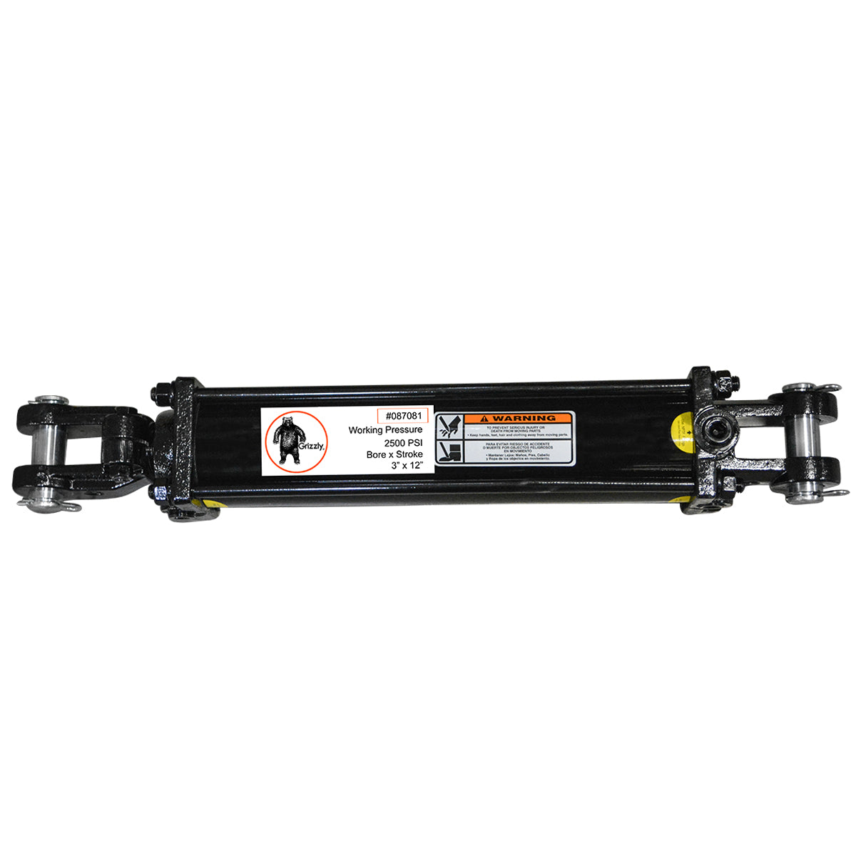 3" X 12" 1-1/4"ROD 22-1/4"RL