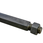 1-1/8" X 31" SQ DISC AXLE