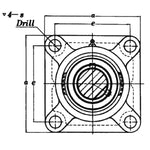 FLANGE 4 HOLE G 85-MSB