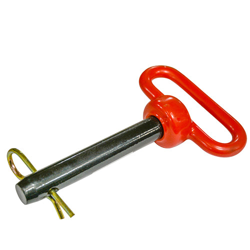 RED HNDL HITCH PIN 3/4 X 4