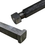 1" X 19" SQ DISC AXLE