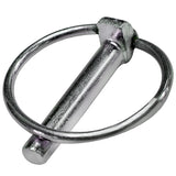 1/4 LYNCH PIN TRIVALENT WHITE